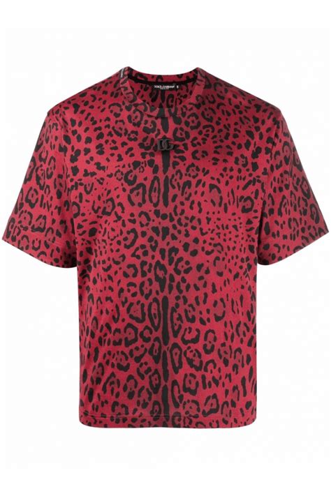 dolce gabbana leopard shirt